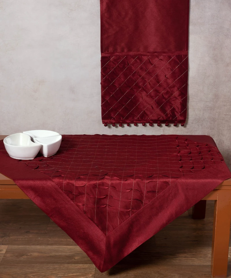 Τραβέρσα (40cm X 170cm) 3874 Μπορντώ - -