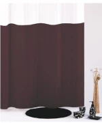 Κουρτίνα Μπάνιου Import Hellas Dobblo Καφέ - 180 X 200