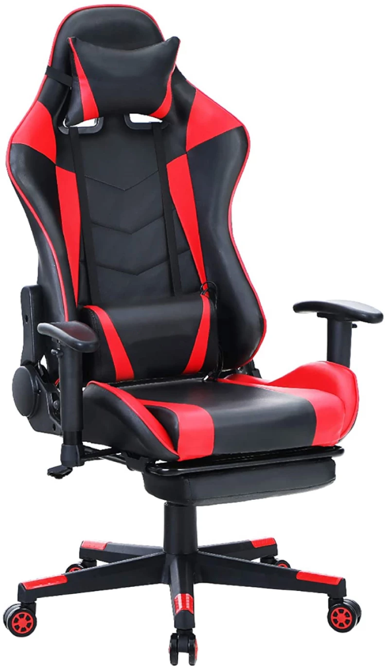 Καρέκλα Γραφείου Gaming Sligo Κόκκινο/μαύρο Pvc 70x55x122-131cm