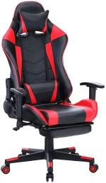 Καρέκλα Γραφείου Gaming Sligo Κόκκινο/μαύρο Pvc 70x55x122-131cm