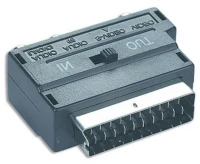 Αμφίδρομος Αντάπτορας Scart Σε Rca/s-video Gembird Ccv-4415 Μαύρο