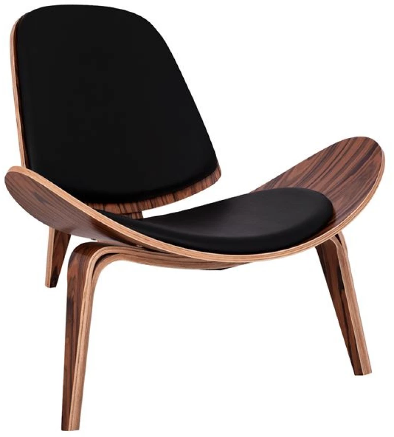 55875 Πολυθρονα Superior Plus Κερασι Με Μαυρο Μαξιλαρι Pu 89x83x76yεκ.