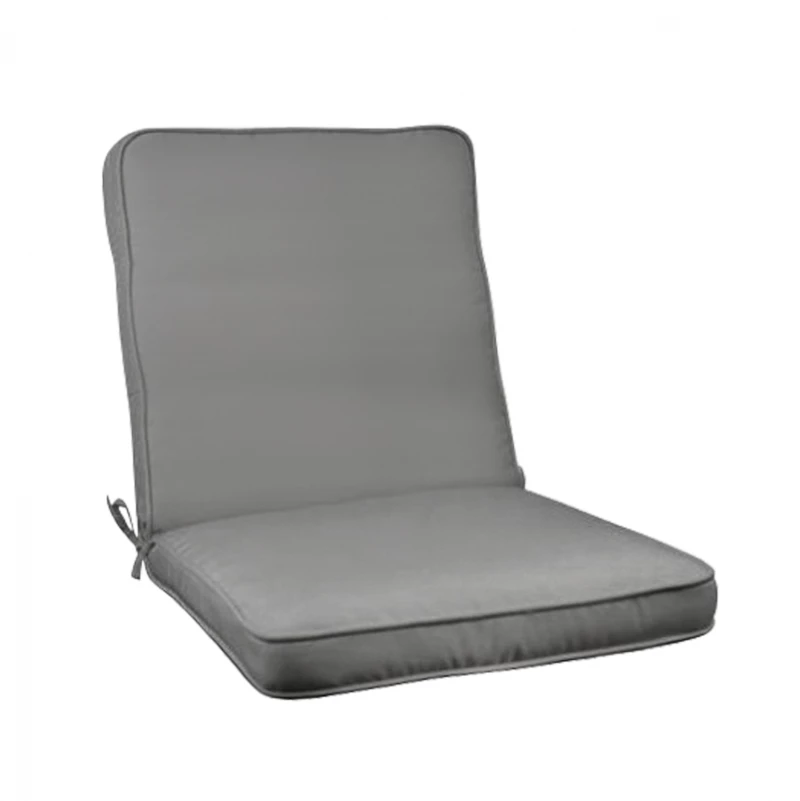 Μαξιλαρι Καρεκλασ Polyester Chios Γκρι Hm11239.10p 100(45+55)x45x6εκ.