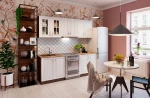 238914 Συνθεση Κουζινασ 3.40μ Υψοσ 2,17μ Βαθοσ 0,60μ, Mdf Vintage 340, Genomax