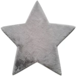 Χαλι Puffy Fc6 Light Grey Star Antislip - 120x120 Newplan - -