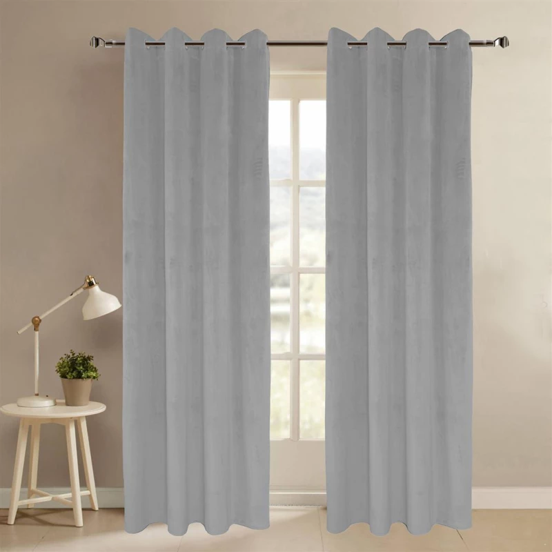 Κουρτίνα Με Τρούκς Velvet Mj11-068 - 140 X 270