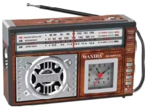 Επαναφορτιζόμενο Ραδιόφωνο Retro - Xb-912bt-cs - 009124 - Brown