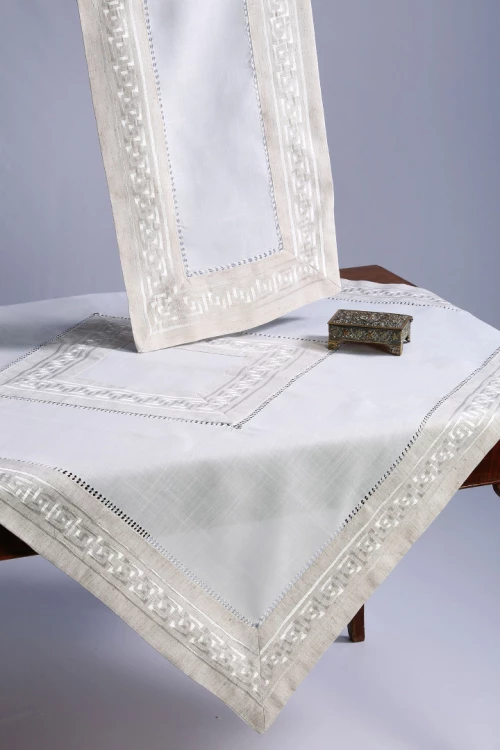 Τραπεζομάντηλο 17056 (135cm X 180cm) Άμμου - -