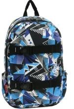 258004 Bagtrotter Τσάντα Πλάτησ Εφηβική Global Blue Με 2 Θήκεσ 47x30x12εκ.