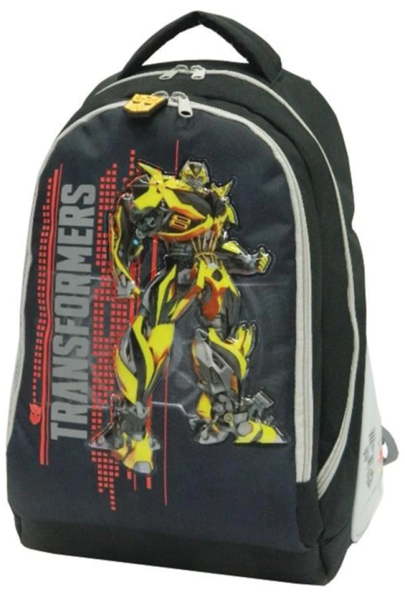 258018 Bagtrotter Τσάντα Δημοτικού Πλάτησ Transformers Με 2 Θήκεσ 46x35x20εκ.
