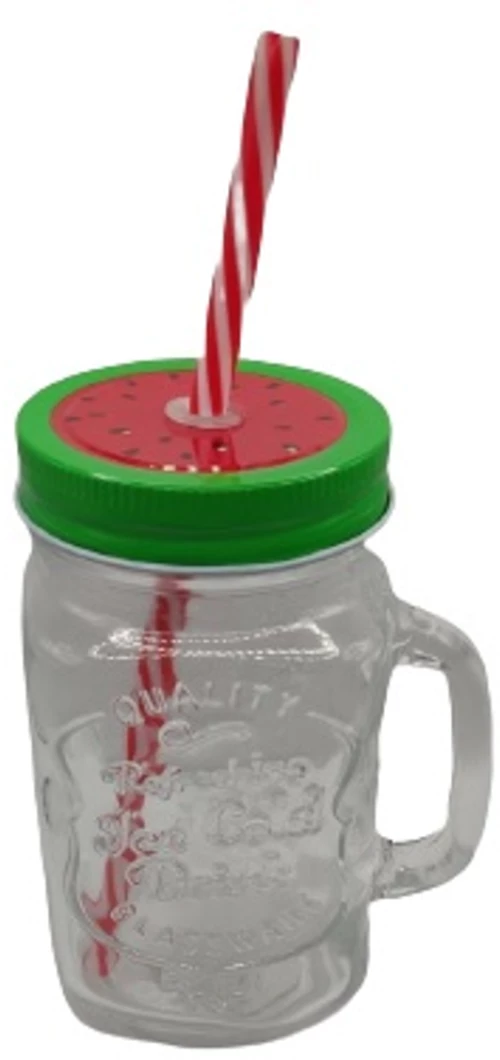 Γυαλινο Ποτηρι Coctail Βαρελακι 400ml 100387 1τμχ - Καρπουζι