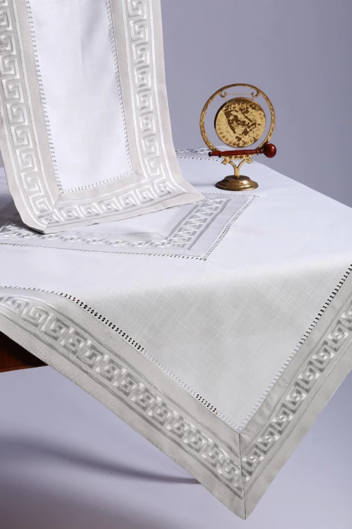 Τραβέρσα 17056 (40cm X 120cm) Γκρί - -