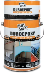 Durostick Duroepoxy Λευκό Εποξειδικό Χρώμα 2 Συστατικών, Με Διαλύτες 4kg