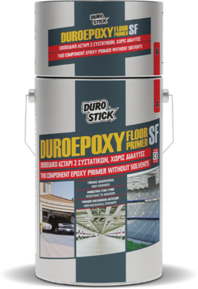 Durostick Duroepoxy Floor Primer-sf Εποξειδικό Αστάρι 2 Συστατικών, Χωρίς Διαλύτες 5kg