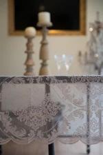 Καρέ Δαντέλα (100x100) Grey 4826 Mc Linen - -