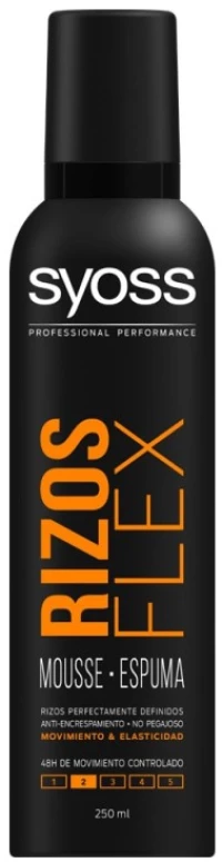 Αφρός Για Καλύτερο Σχήμα Rizos Flex Syoss (250 Ml)
