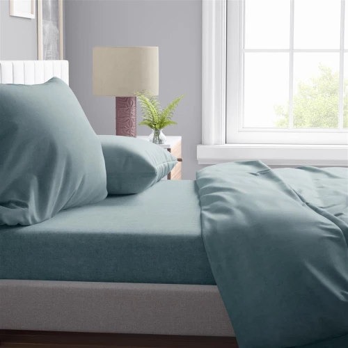 Σεντονι 1 Τεμ Ενηλ Cott/pol 70/30 240χ270 Μελανζέ 06 Petrol Petrol Σεντονια Cott-pol 70-30 King Size Μελανζε 1 Τεμ