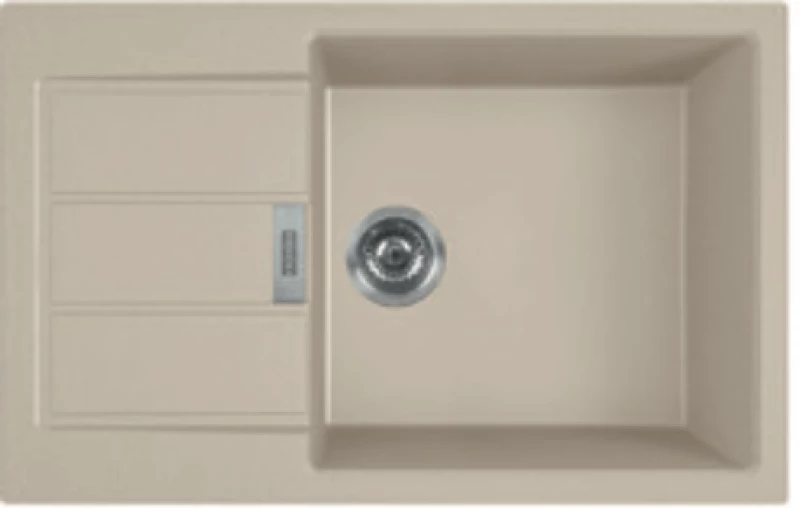 Franke Sirius 2.0 611-78 Xl (500) Αντιστρεφόμενος Beige Tectonite Νεροχύτης 60cm