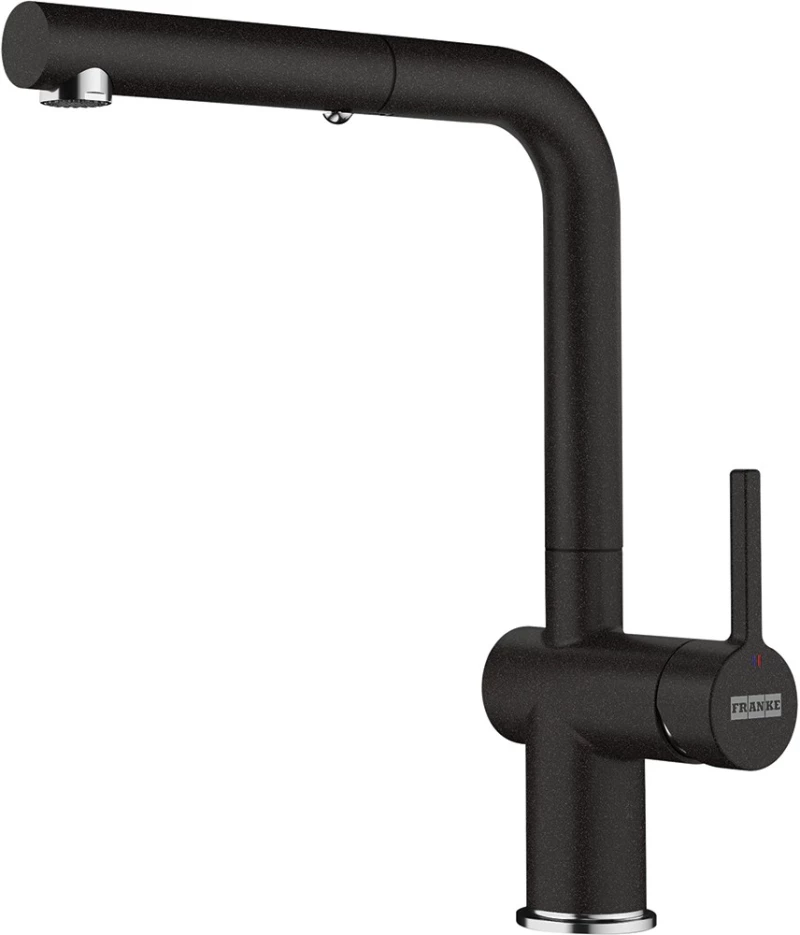 Franke Active L Ντους Onyx Αναμεικτική Μπαταρία Κουζίνας 50mm