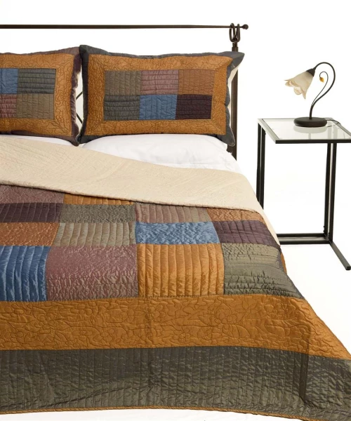 Κουβερλι Σετ (220cm X 240cm + 2 X 50cm X 70cm) 6153 Σιέλ - -