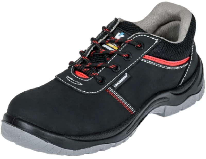 Krausmann Tracker Sb-sra Low Cut Μαυρα / Κοκκινα Υποδήματα Εργασίας Νο 46