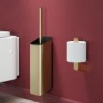 Geesa Shift Gold Brushed Επιτοίχιο Πιγκάλ