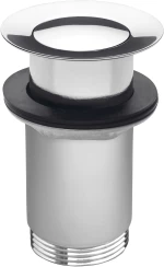 Ferro Universal S283b Βαλβίδα Χρωμέ Pop-up Με Υπερχείλιση G5/4
