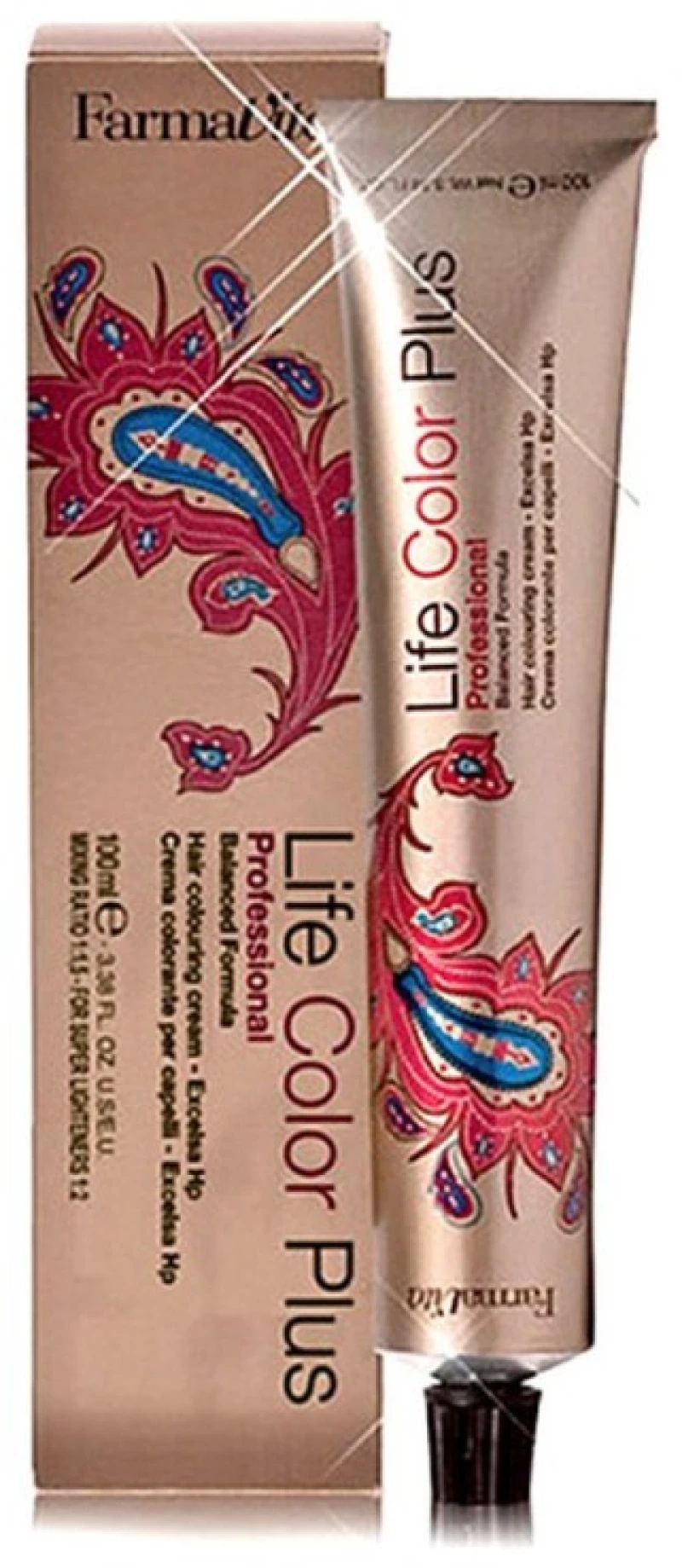 Μόνιμη Βαφή Life Color Plus Farmavita Nº 5 35 Light Chocolate Brown (100 Ml)