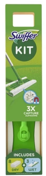 Σφουγγαρίστρα Kit Swiffer (12 Pcs)