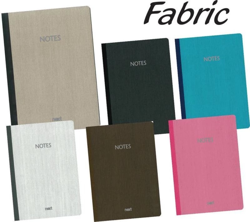 249803 Next Fabric 360° Τετρ. Flexi 21x29εκ. 3θεμ. 192σελ. (σετ 10 Τεμαχιων)