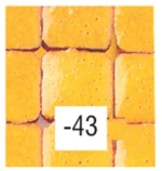 254519 Efco Μωσαικό Κεραμικό Κίτρινο Σαφράν 5x5x3χιλ.