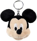 Μπρελόκ Από Βελούδο Ζωάκι Mickey Mouse Μαύρο