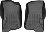 Weathertech Jeep Wrangler 2018+ Πατακια Μπροστινα Μαυρα 2τεμ Weathertech Wt4413131