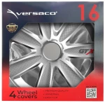 Amio Τασι 16" Versaco Gtx Silver Carbon - Σετ 4 Τεμ. Σε Κουτι 2680/am
