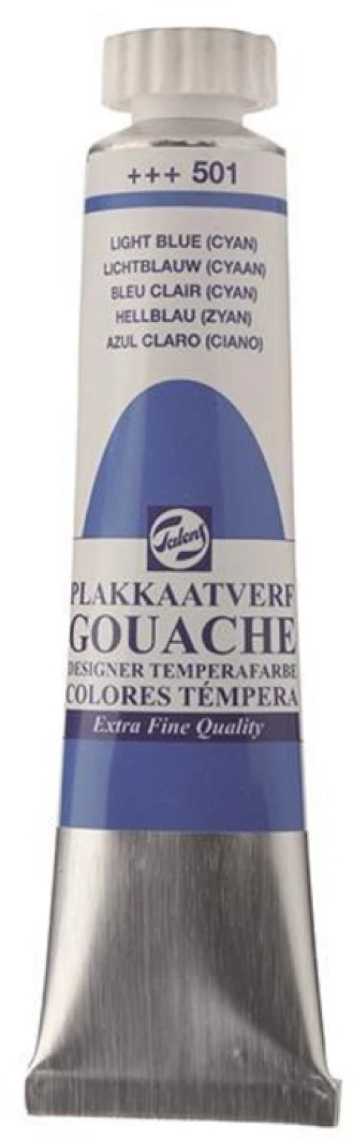 260417 Talens Τέμπερεσ Extra Fine 501 Light Blue 20ml (σετ 3 Τεμαχιων)