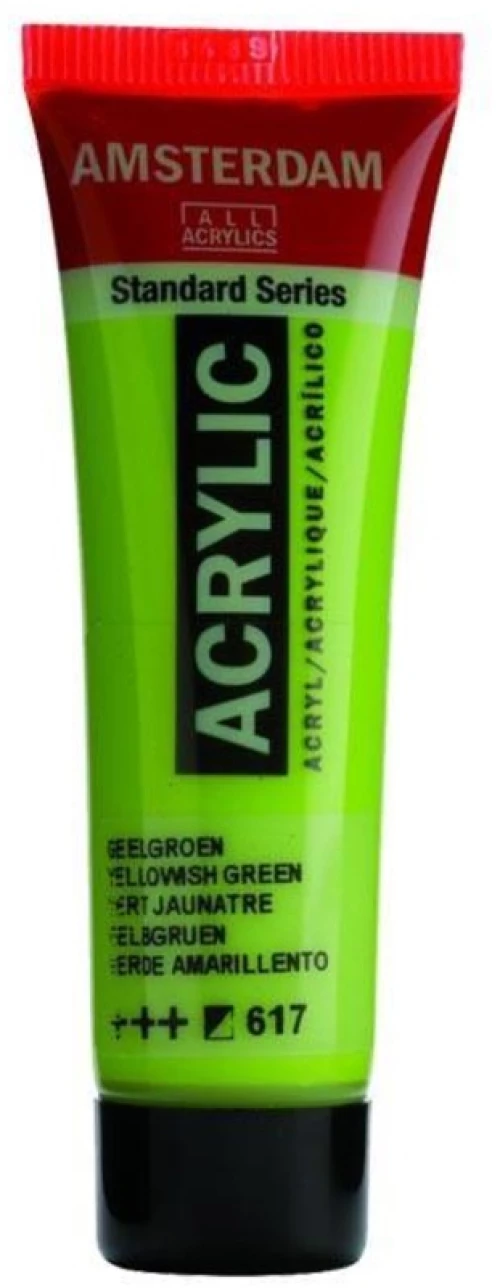 260713 Talens Amsterdam Ακρυλικό Χρώμα 617 Yellowish Green 120ml