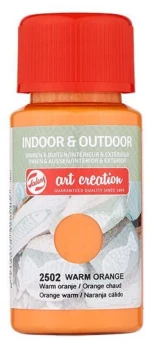 261179 Talens Χρώμα Indoor/outdoor 2502 Warm Orange 50ml