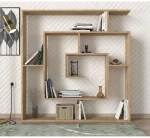 Βιβλιοθήκη Ithaki Φυσικό 125x22x130cm