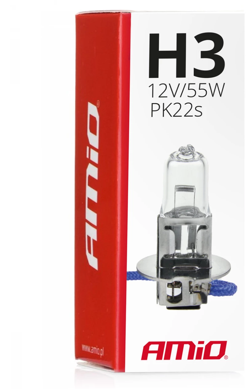 Amio H3 12v 55w Pk22s Lumitec Αλογονου Amio - 1 Τεμ. 01478/am