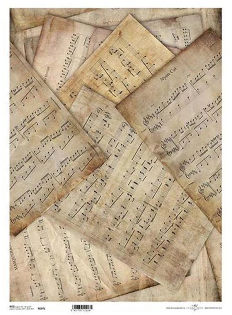 256129 Ριζόχαρτο `notes` 42x29.7εκ. (itd-r007l) (σετ 3 Τεμαχιων)