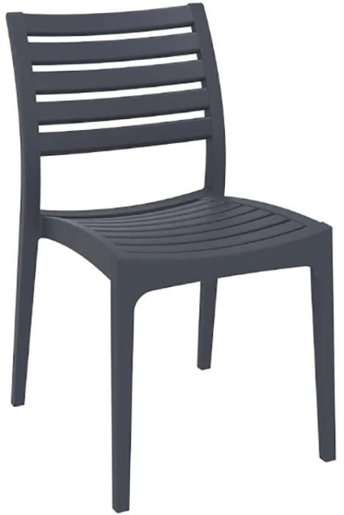 Ares Dark Grey Καρεκλα Πολ/νιου