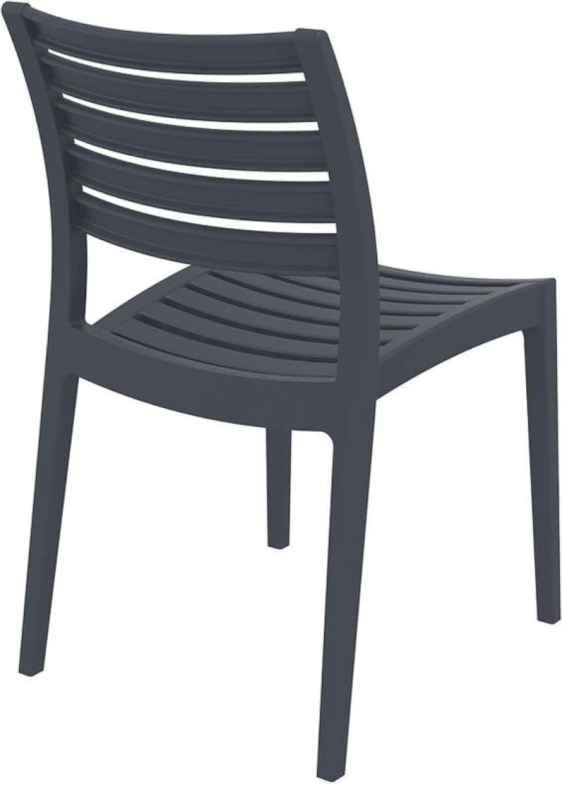 Ares Dark Grey Καρεκλα Πολ/νιου