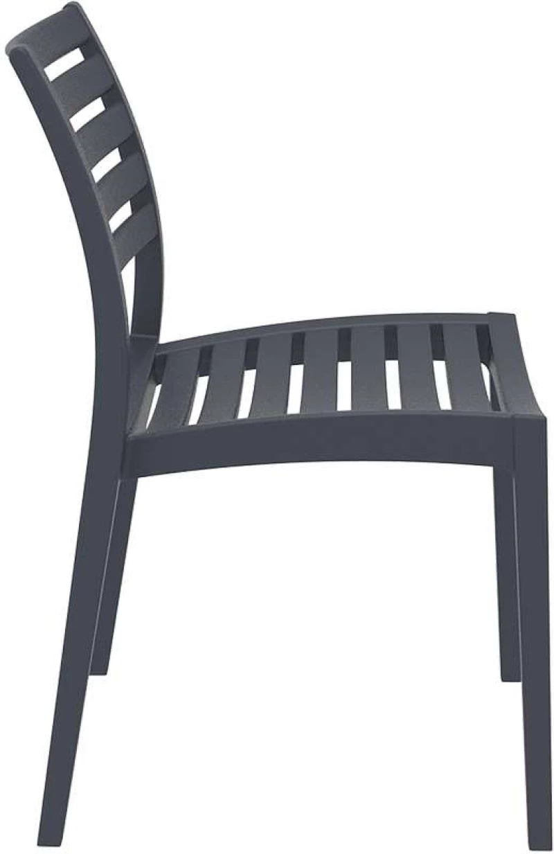 Ares Dark Grey Καρεκλα Πολ/νιου