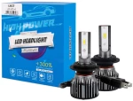 M-tech H7 9>24v 6.500k 6.400lm 50w Csp1860 Led Lsg Series +300% Kit M-tech - 2 Τεμ. Lsg7/mt