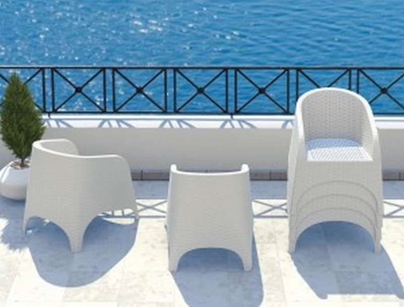 Aruba White Πολυθρονα Πολ/νιου