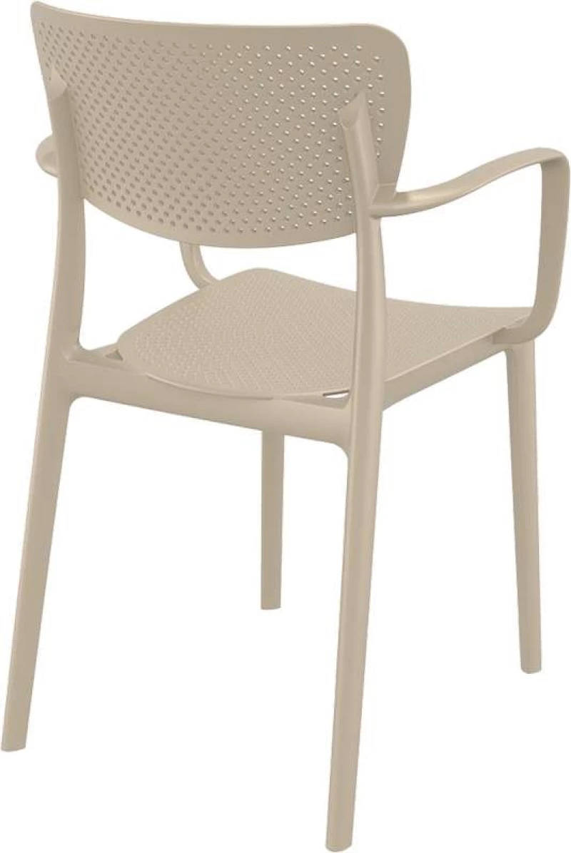 Loft Taupe Πολυθρονα Πολ/νιου