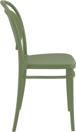 Marcel Olive Green Καρεκλα Πολ/νιου