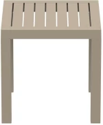 Ocean Taupe Τραπεζι 45χ45χ45εκ. Πολ/νιου