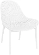 Sky Lounge White Πολυθρονα Πολ/νιου