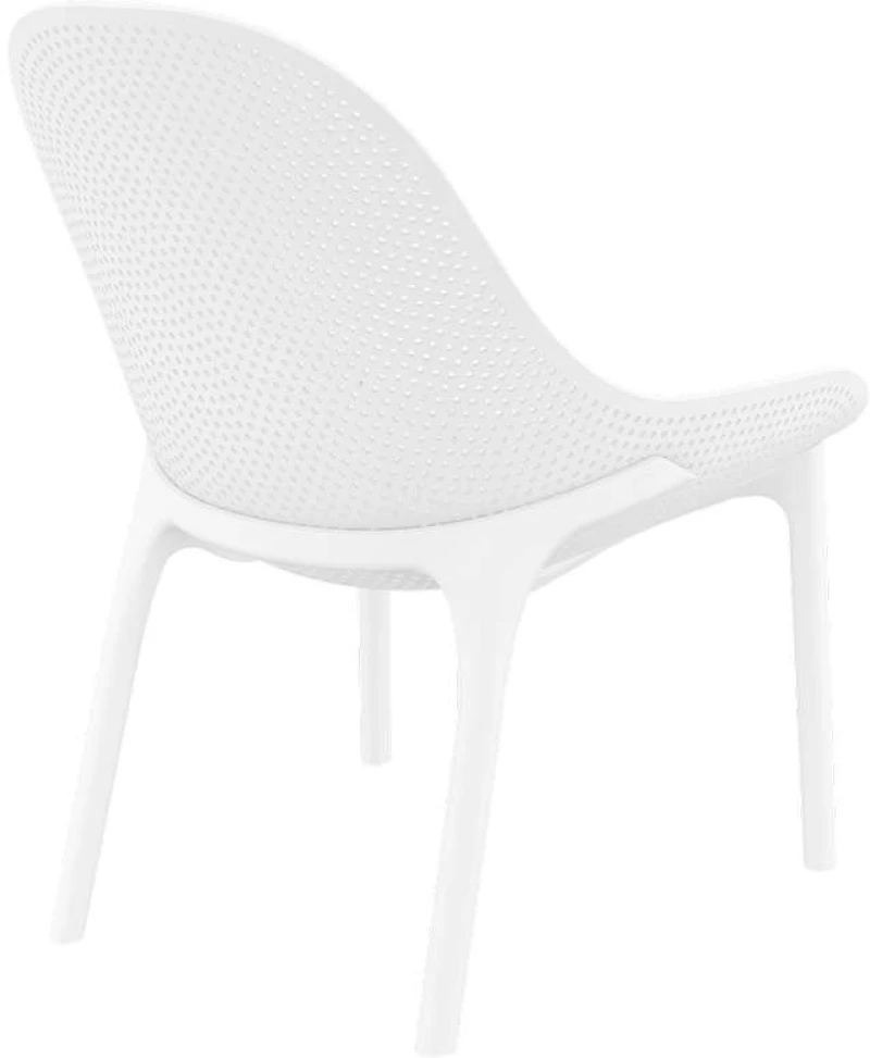 Sky Lounge White Πολυθρονα Πολ/νιου